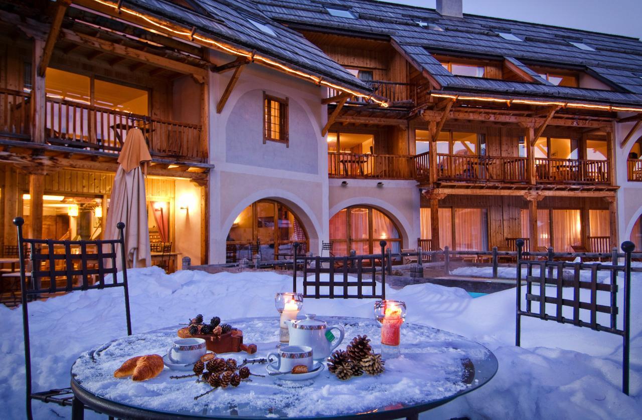 Hotel & Spa La Ferme De L'Izoard Arvieux Luaran gambar